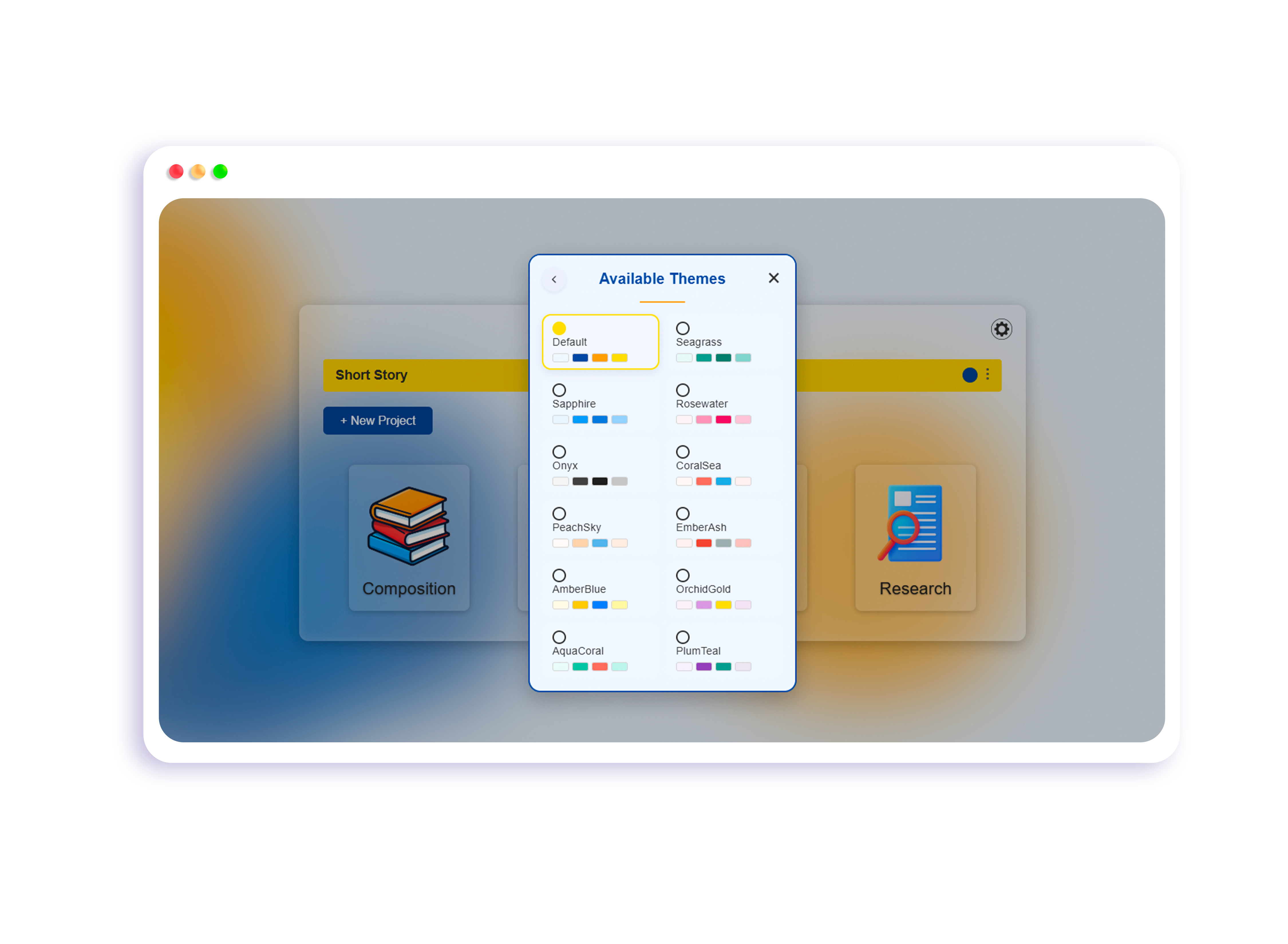 Blue UI